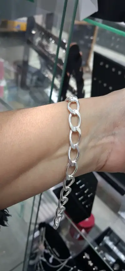 Pulsera de eslabones de plata 925 - miniatura 5