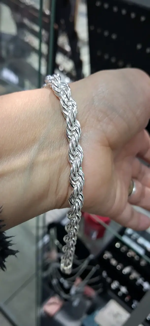Pulsera de eslabones de plata 925 - 7