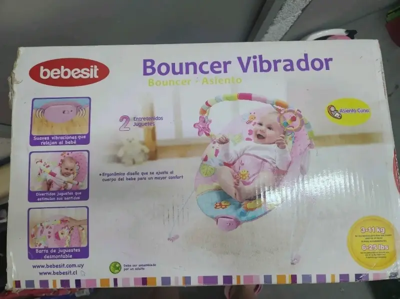 Bebesit Bouncer Vibrador silla bebé