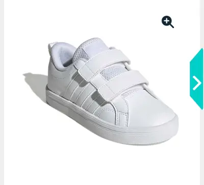 Zapatillas blancas Adidas VS Pace 2.0 Niño - miniatura 2