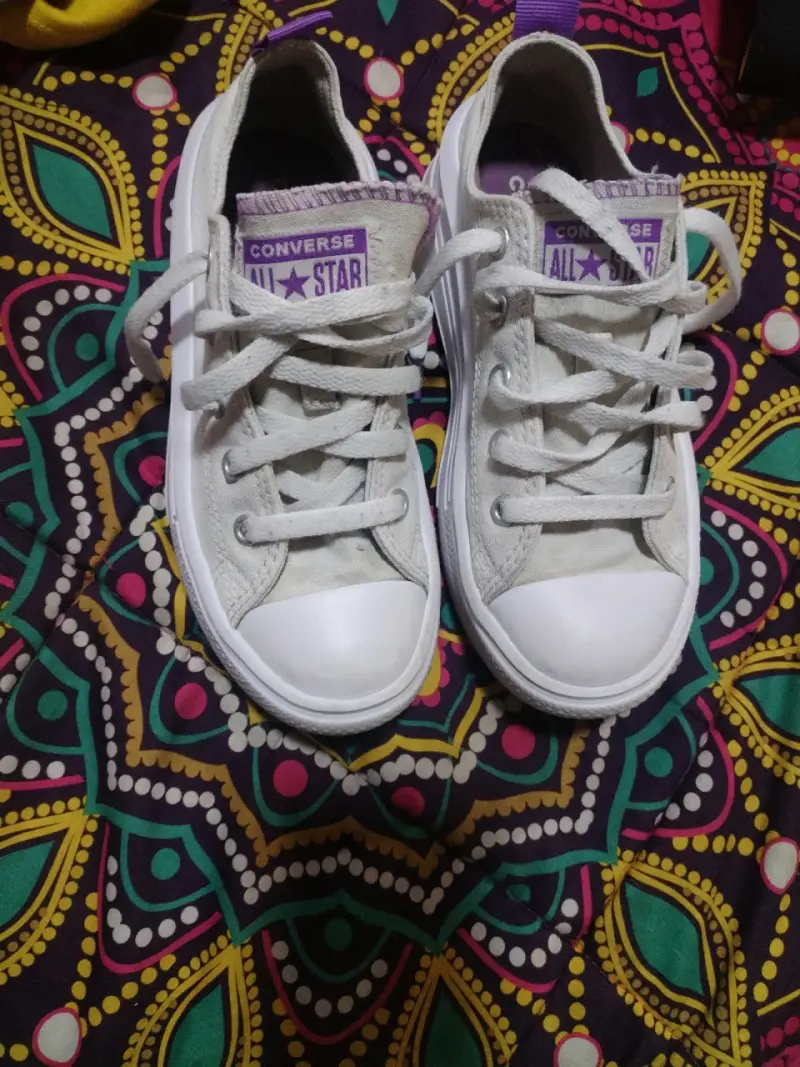 Zapatillas Converse All Star blancas - 1