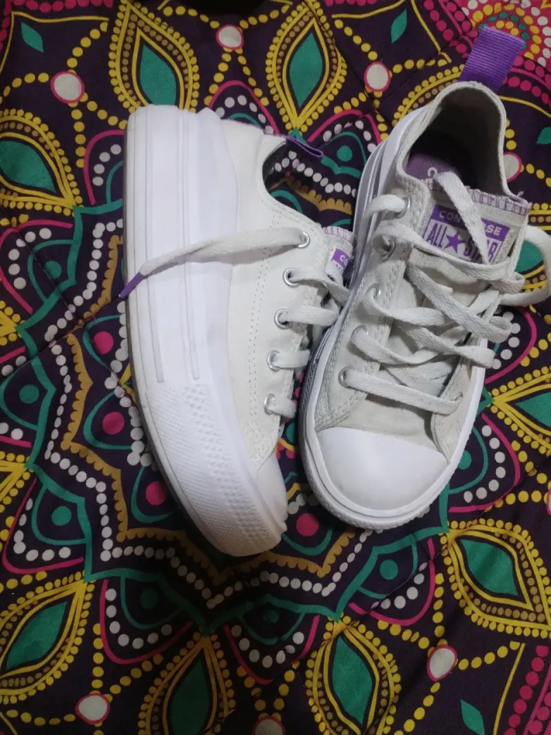Zapatillas Converse All Star blancas - 2