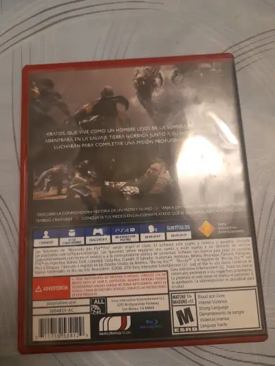 God of war ps4 fisico original - miniatura 2