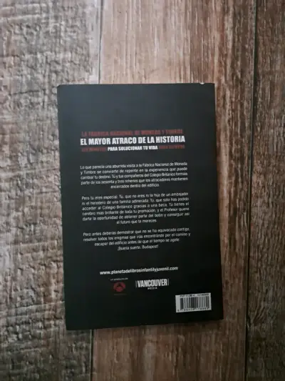 Libro escape La Casa de Papel - miniatura 2