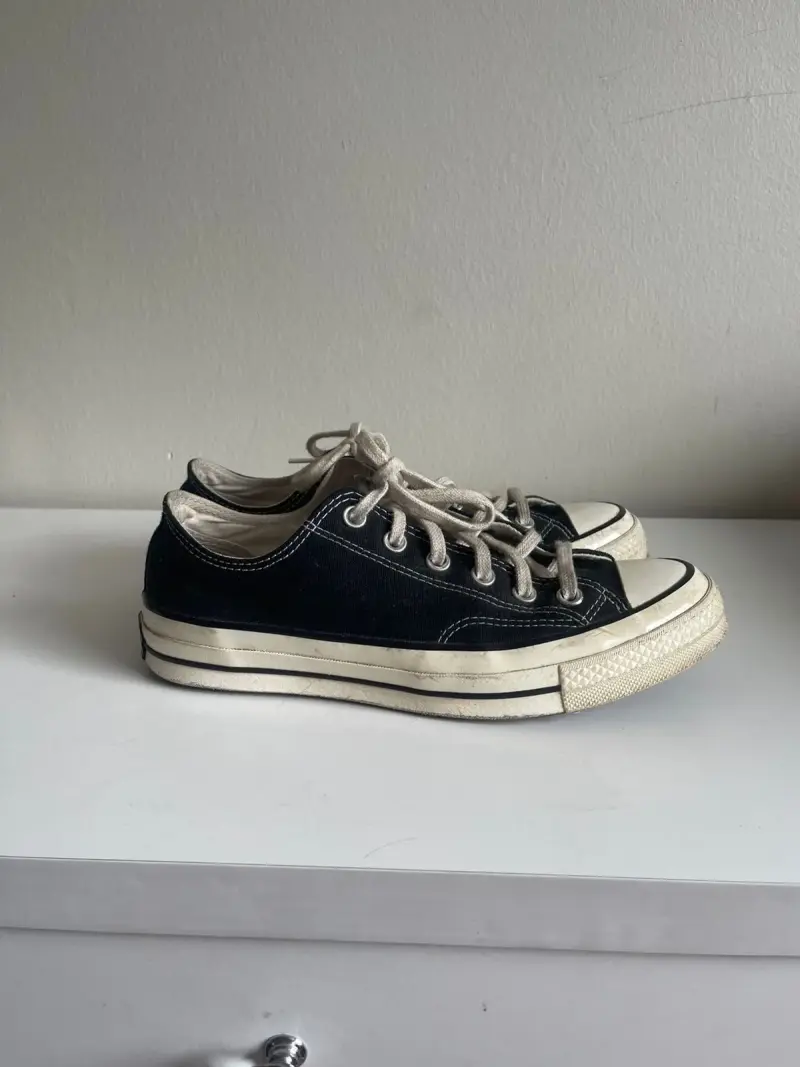 Zapatillas negras converse 7 US - 1