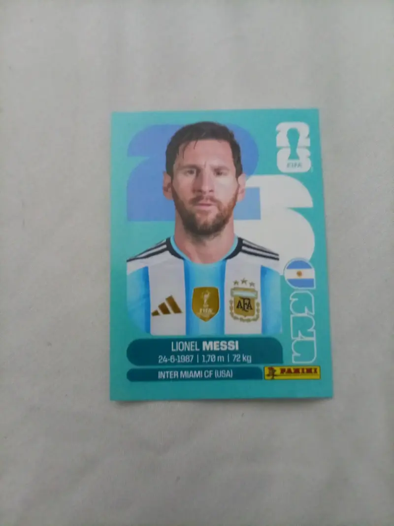 Lámina Panini Messi 2026 - 1