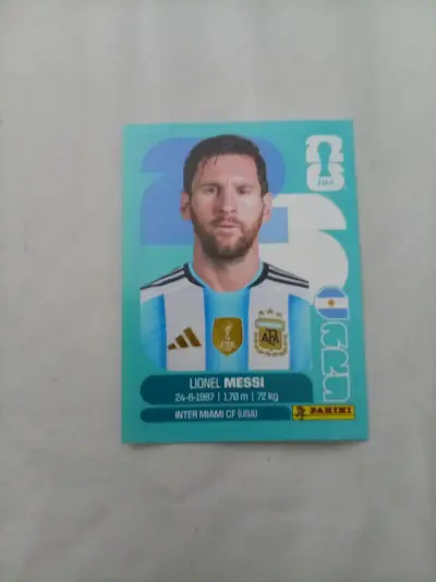 Lámina Panini Messi 2026 - miniatura 1