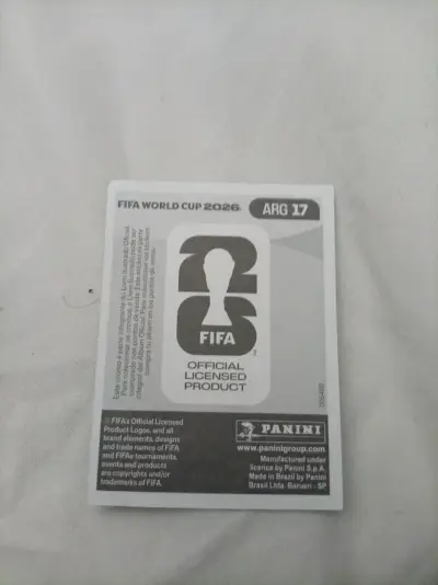 Lámina Panini Messi 2026 - miniatura 2