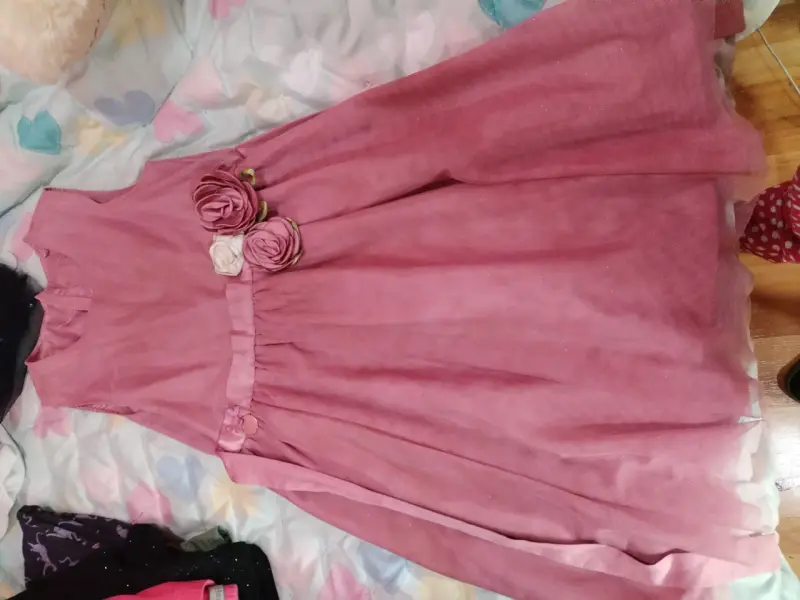 Vestido infantil floreado - 2