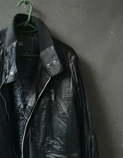 Chaqueta bomber Barbados negra Talla L - miniatura 5