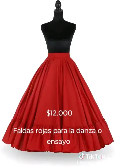 Falda ensayo para danza - miniatura 3