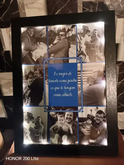 Cuadros personalizados día del padre - miniatura 1