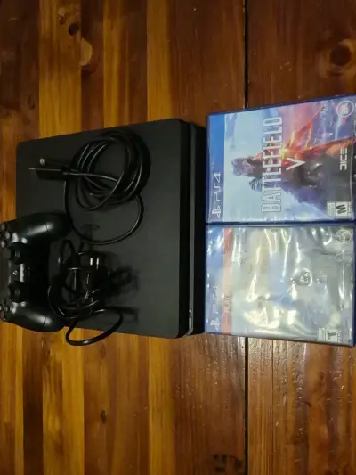 Consola de videojuegos con mando - miniatura 2