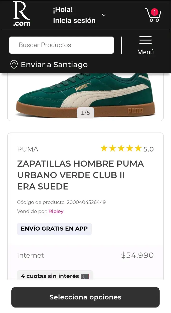 Zapatillas verde unisex - 4