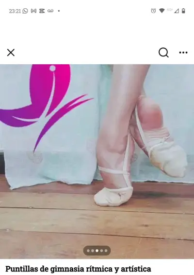 Puntillas para gimnasia rítmica - miniatura 1