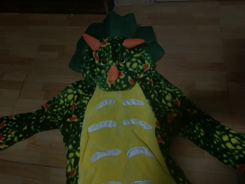 Pijama de dinosaurio - 2