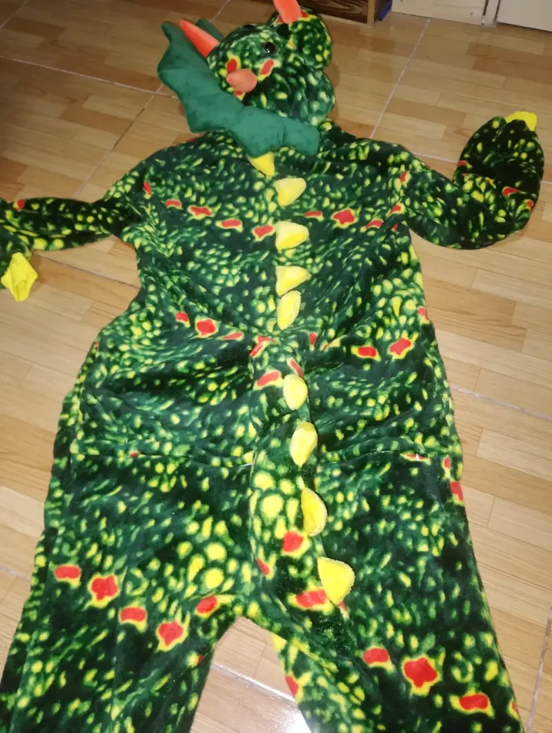 Pijama de dinosaurio - 4