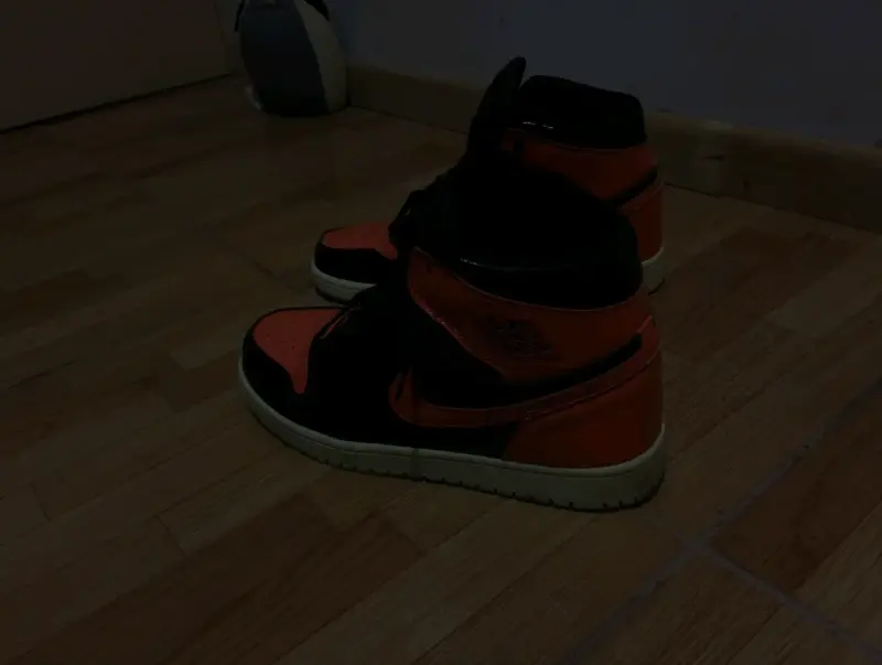 Zapatillas deportivas naranja y negro - 3