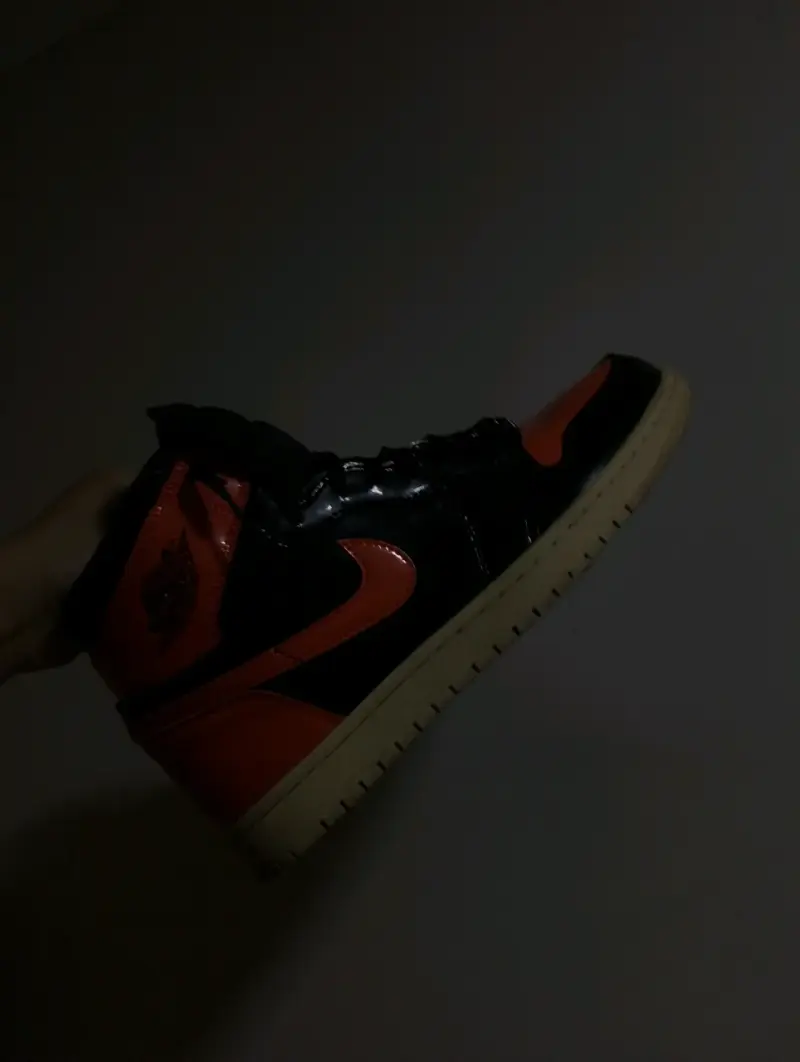Zapatillas deportivas naranja y negro - 5