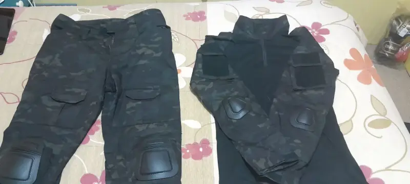 Tenida Combat Shirt tono Multicam Black - 1