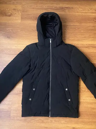 Parka negra Wolf & hank hombre talla S - miniatura 3