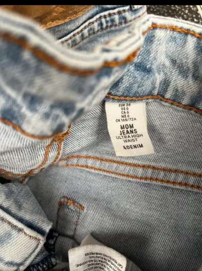 Jeans Mom h&m - miniatura 3
