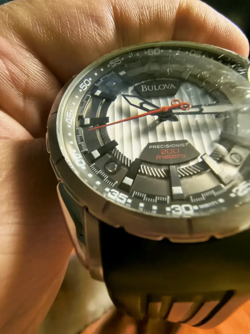 Reloj Bulova análogo negro - 3