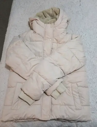 Chaqueta acolchada beige - miniatura 1