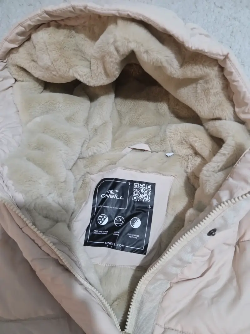 Chaqueta acolchada beige - 2