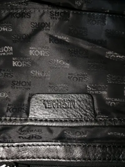 Cartera de cuero Michael Kors,plateada, - miniatura 2