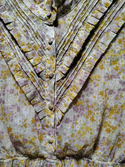 Vestido vintage flores para otoño - miniatura 4