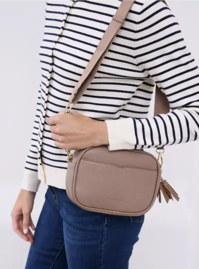Cartera/ bandolera Marittimo beige - miniatura 1