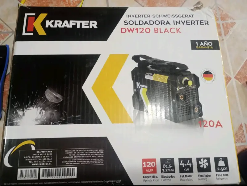Soldadora Inverter Krafter DW - 2