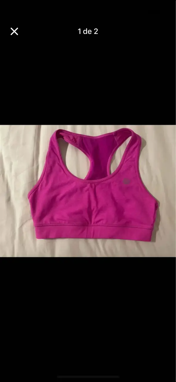 Top deportivo fucsia b soul L