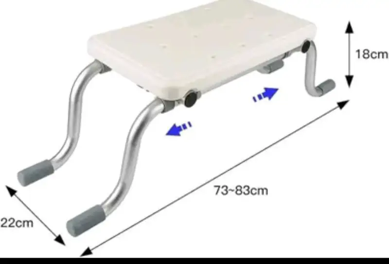 Asiento para tina ajustable - 2