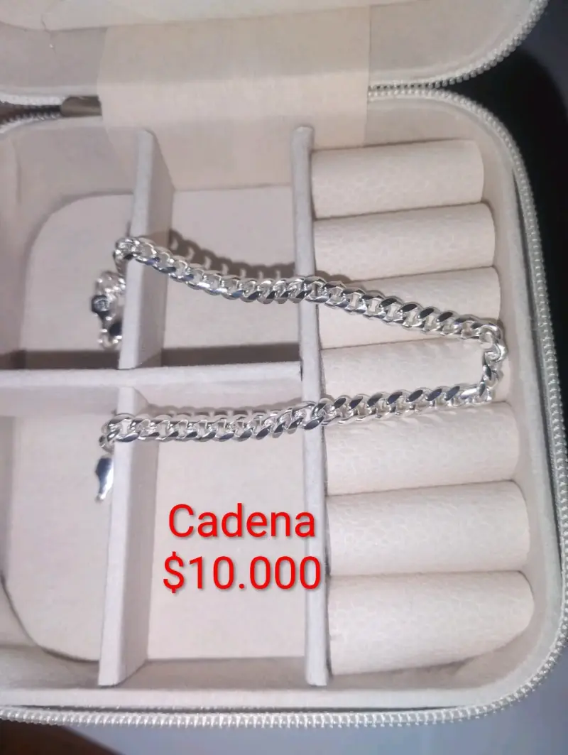 Conjunto de joyería plateada - 6