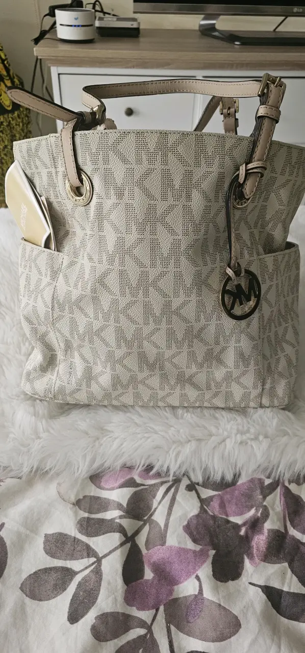 Cartera Michael Kors beige - 3