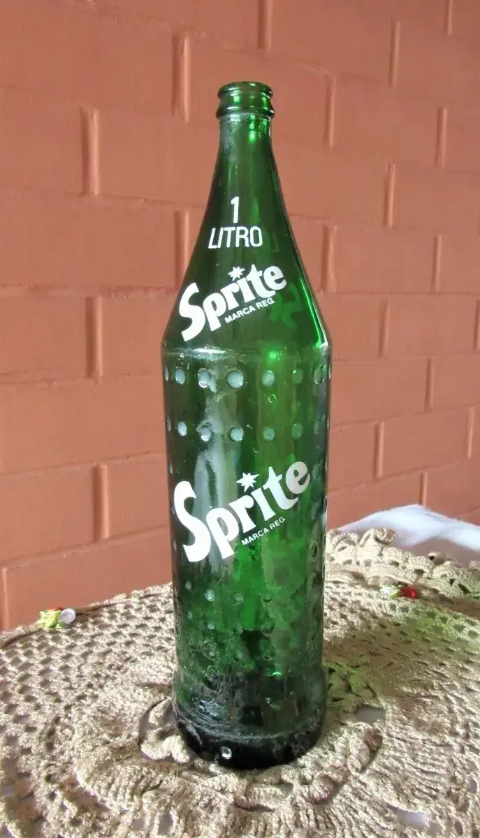Botella Sprite 1 Litro Antigua 1980 - 1