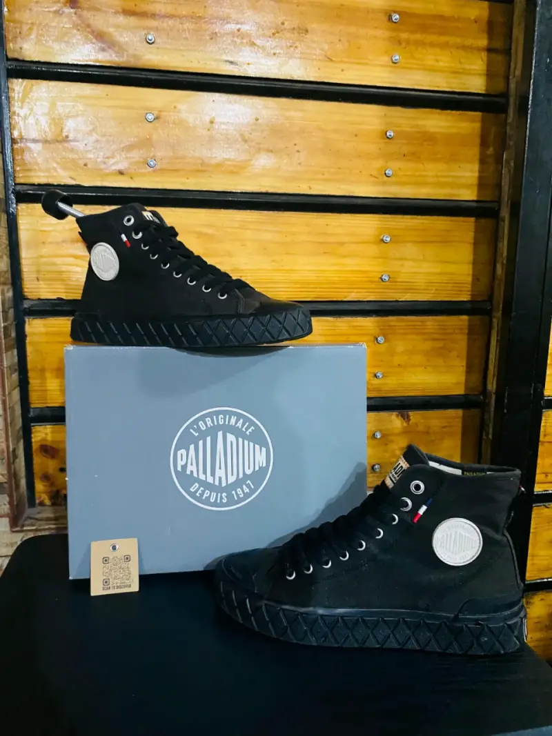 Zapatillas negras Palladium - 3