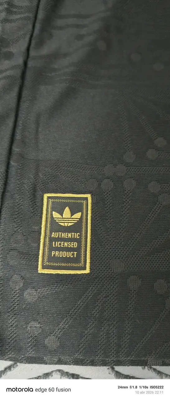 Polera negra México Adidas XL - 2