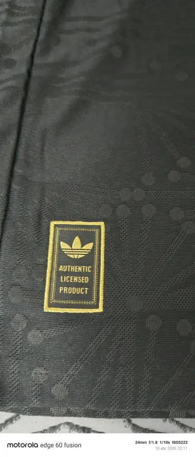 Polera negra México Adidas XL - miniatura 2