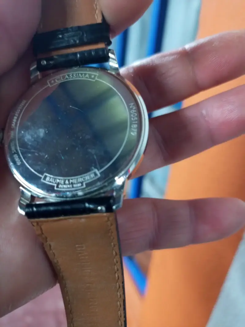 Reloj Baume & Mercier azul - 2