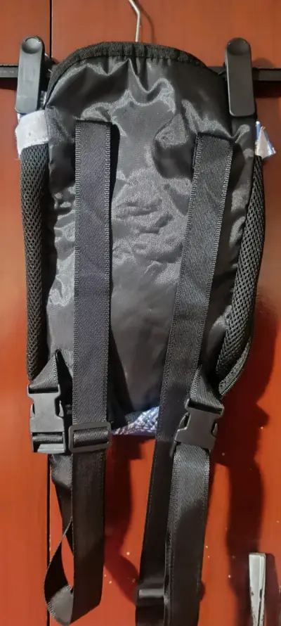 Mochila porta mascotas azul - miniatura 2
