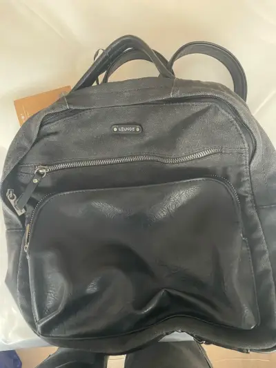 Mochila negra Lounge - miniatura 1