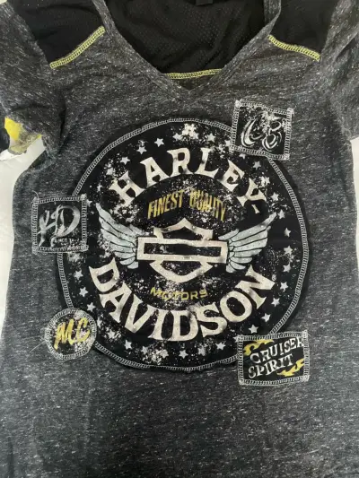 Polera Harley Davidson gris - miniatura 1