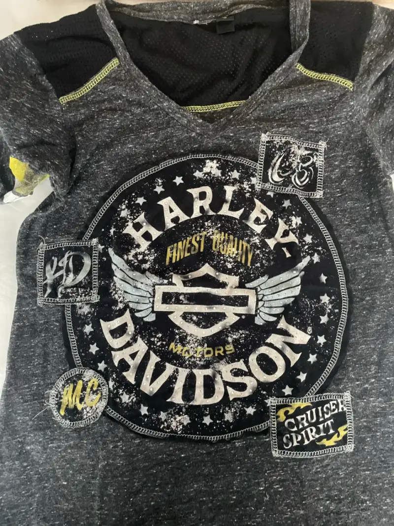 Polera Harley Davidson gris - 2