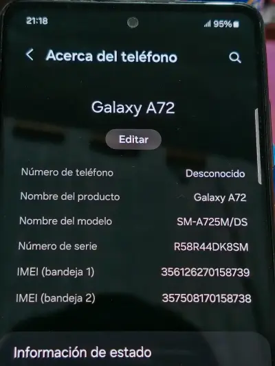 Samsung A72 256 gb - miniatura 3