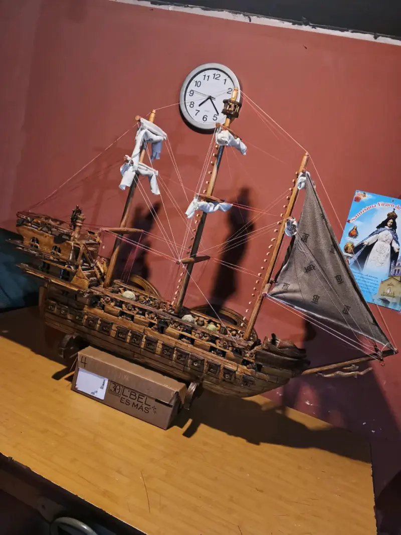Maqueta de barco artesanal - 5