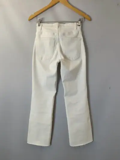 Jeans blancos rectos - miniatura 2