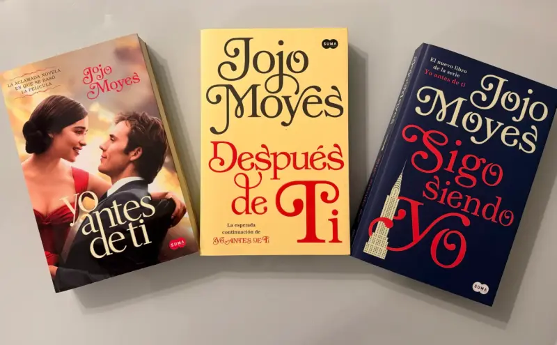 Trilogía libros Jojo Moyes